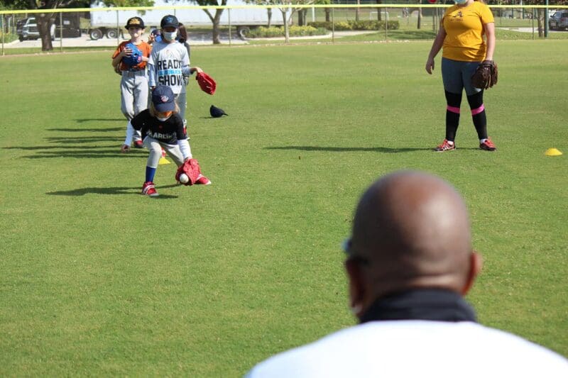 Baseball Fielding Infield Grounder Lesson