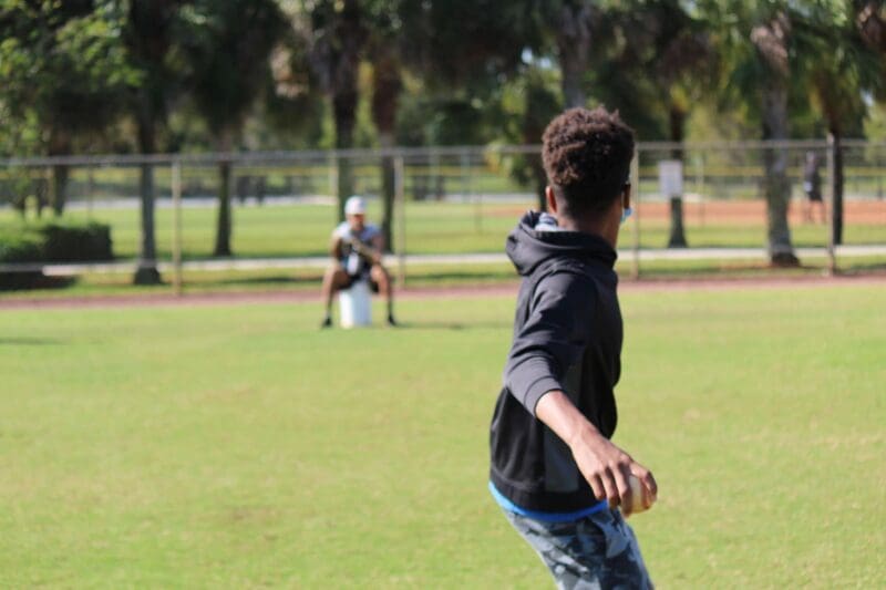 Baseball Pitching Long Toss Arm Strength